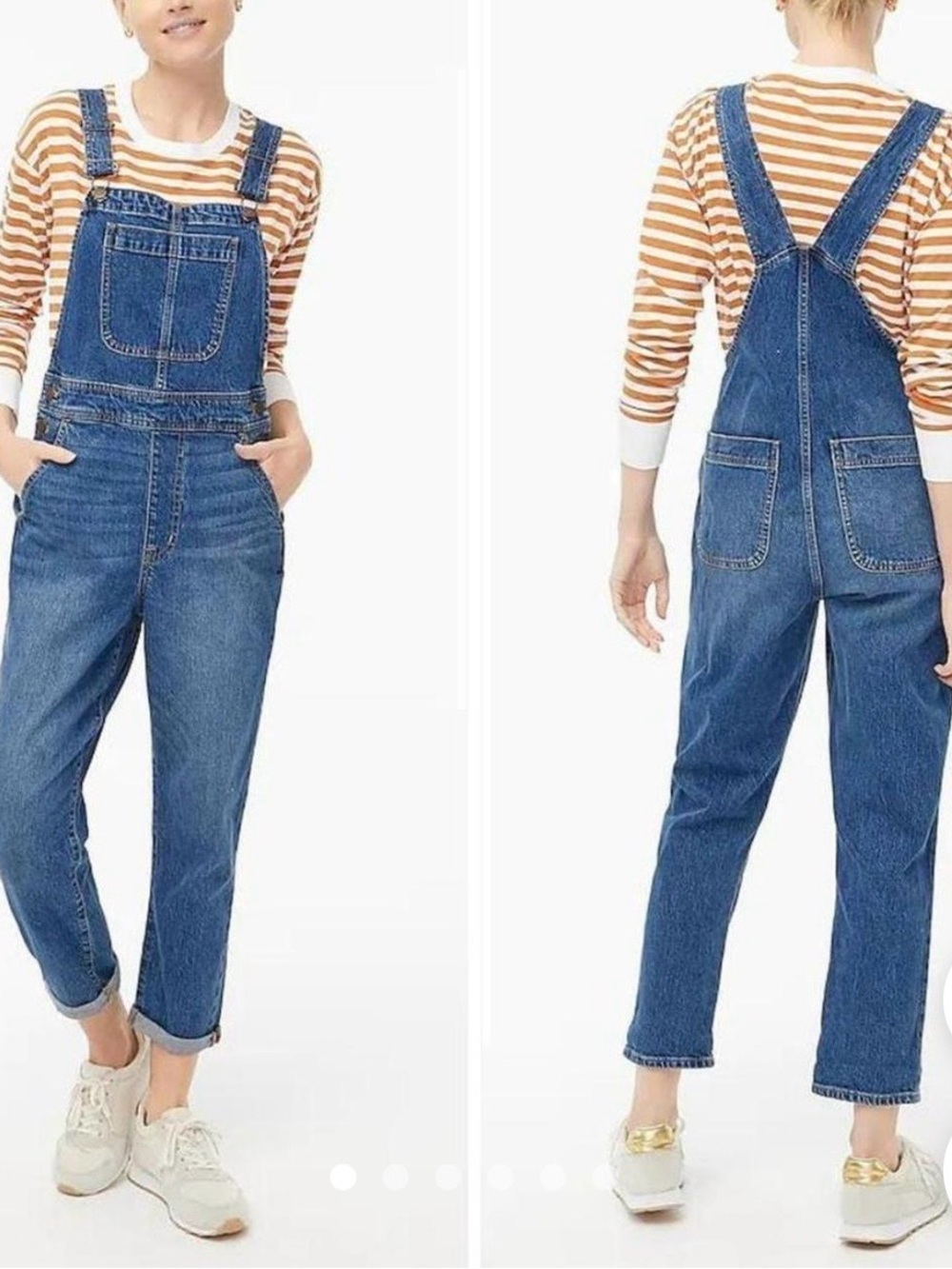 J. Crew Blue Denim Women's Overalls